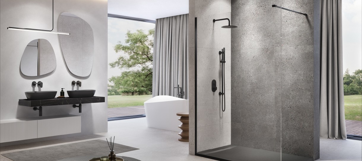 Kolekcja Kabiny prysznicowe KONTRA by Meissen Keramik