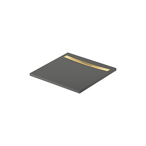 Brodzik kwadratowy KONTRA by Meissen Keramik 90x90